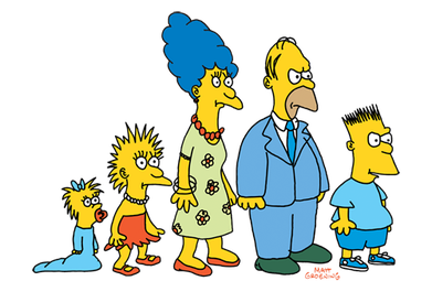 Illustration for article titled ¿Por qué Marge Simpson tiene el pelo tan alto? Esta convincente teoría te volará la cabeza